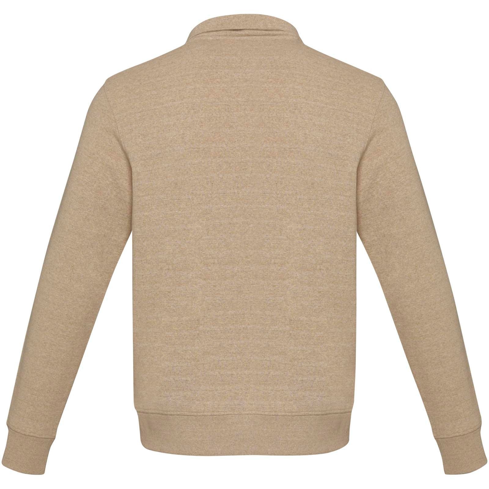 Sweater unisexe Aware™ recyclé à fermeture quart de zip 13