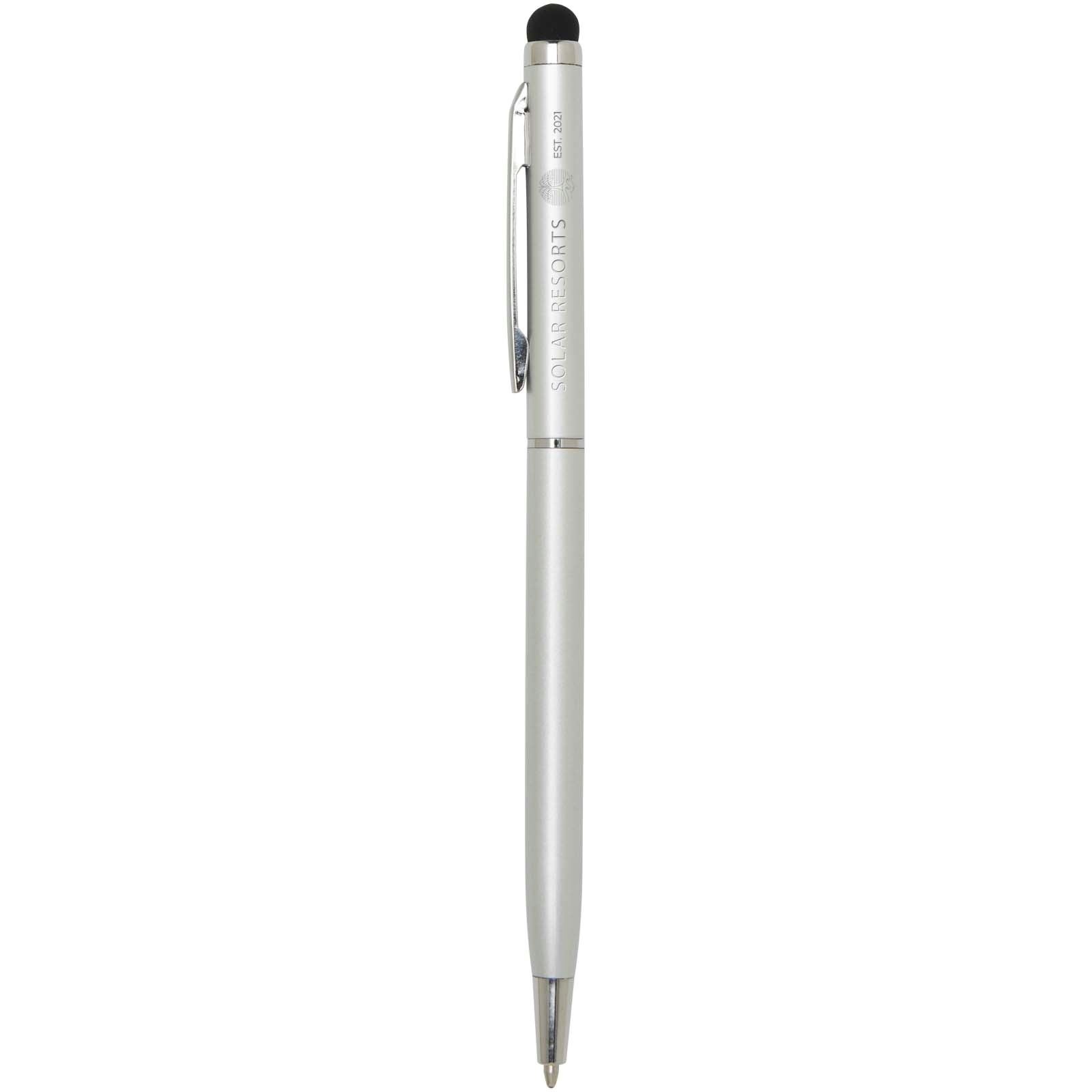 Stylo bille en aluminium Ore avec stylet (encre bleue) 20