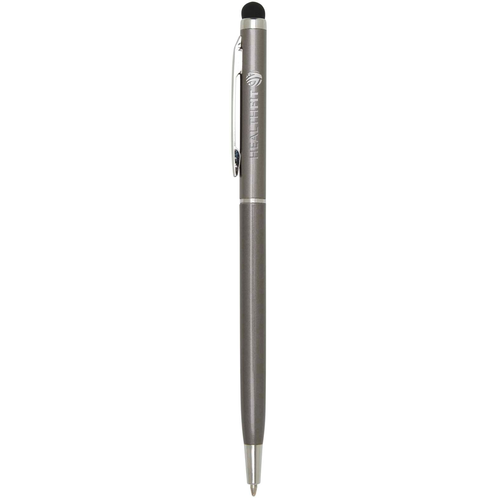 Stylo bille en aluminium Ore avec stylet (encre bleue) 21