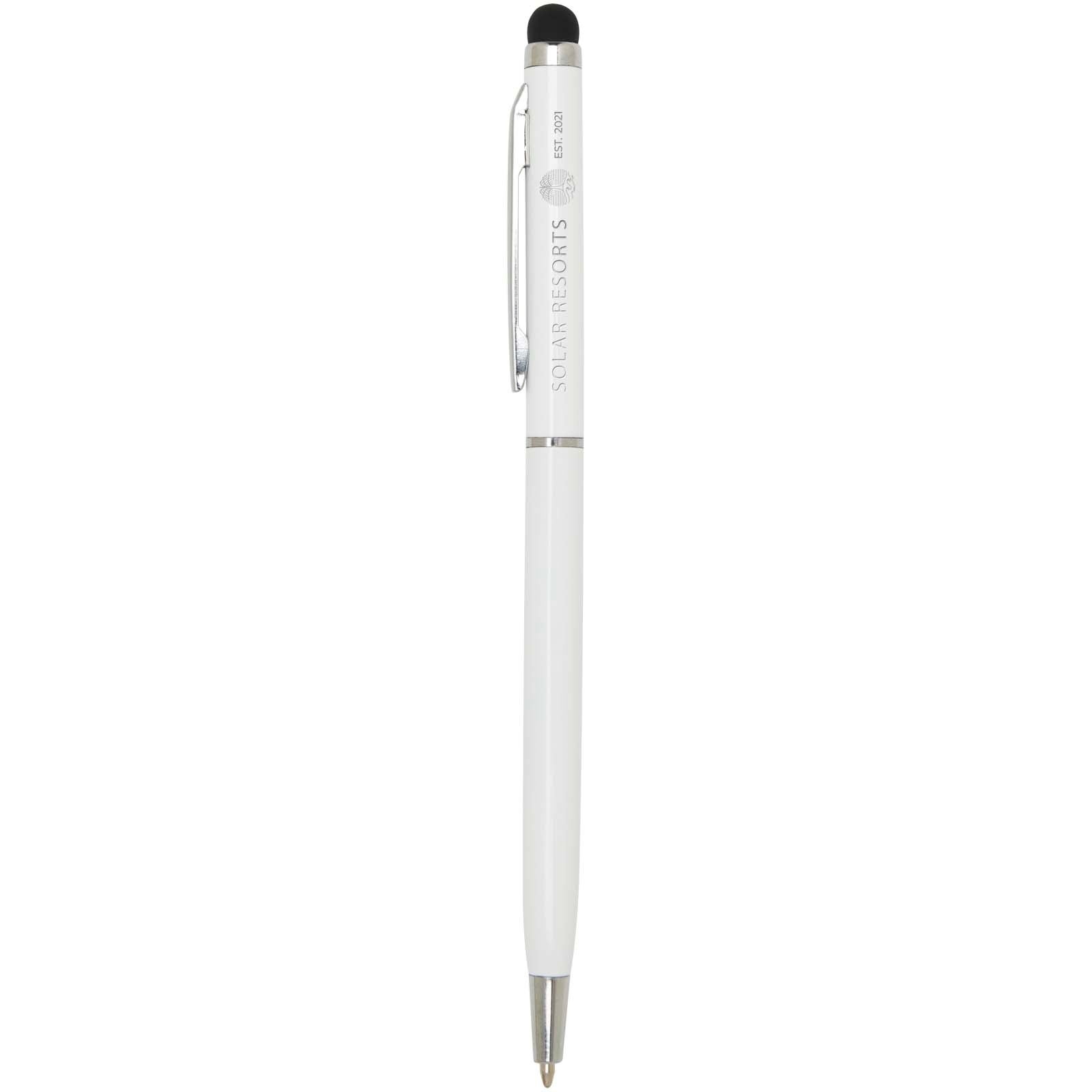 Stylo bille en aluminium Ore avec stylet (encre bleue) 22