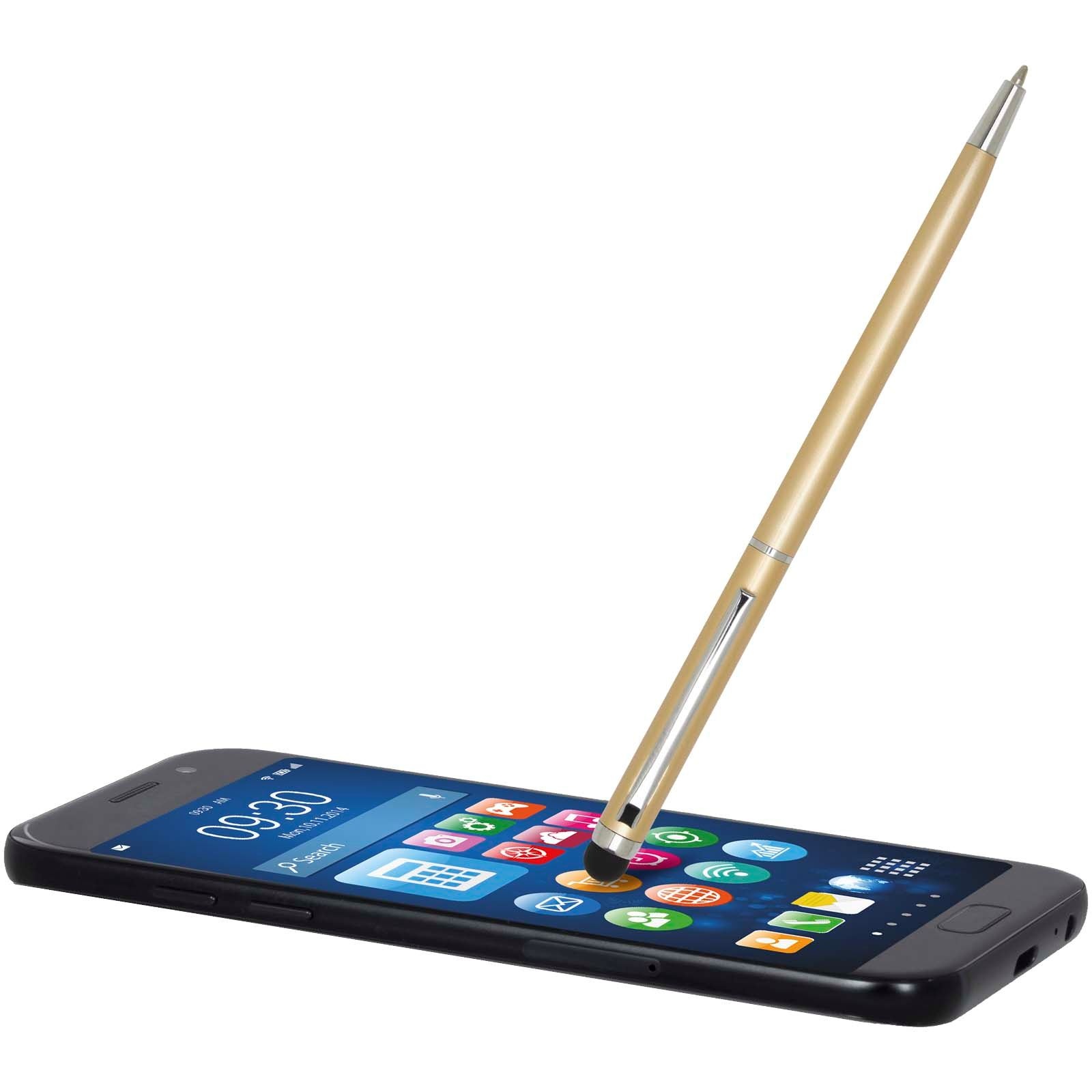 Stylo bille en aluminium Ore avec stylet (encre bleue) 31