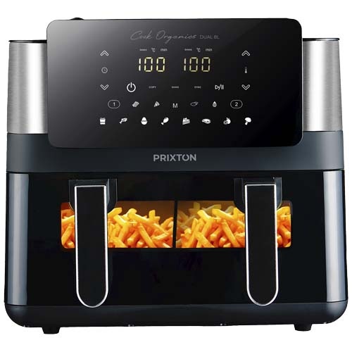 Friteuse à air double 8 L Prixton Cook Organics 3