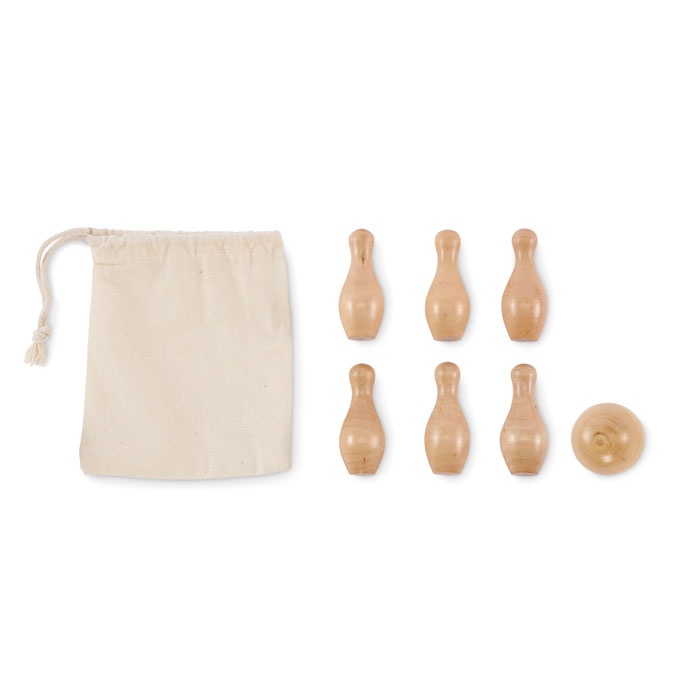 Mini jeu de quilles en pin - BOLITO 3