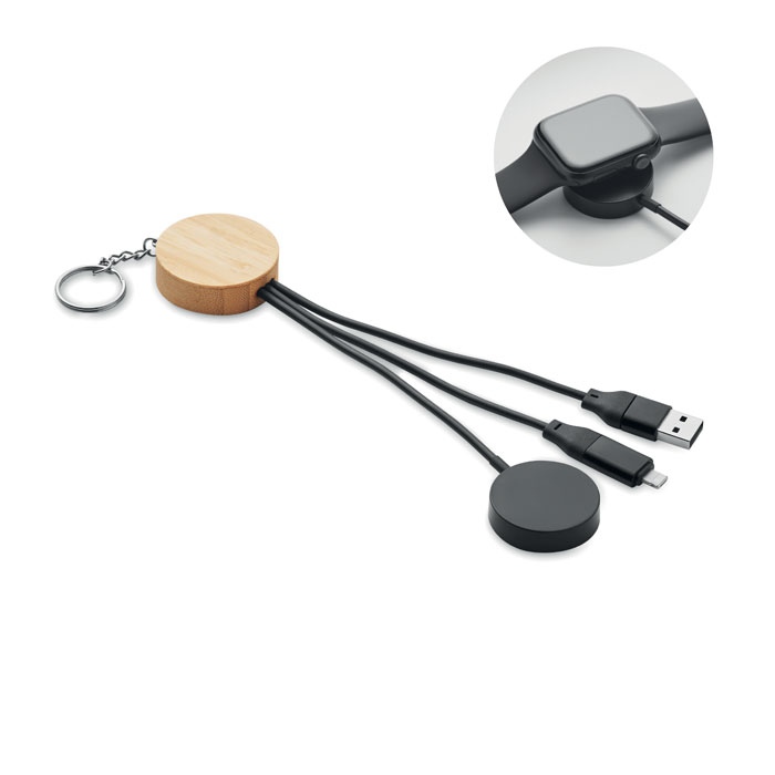 Porte-clés câble 4 en 1 60W - BULE 2