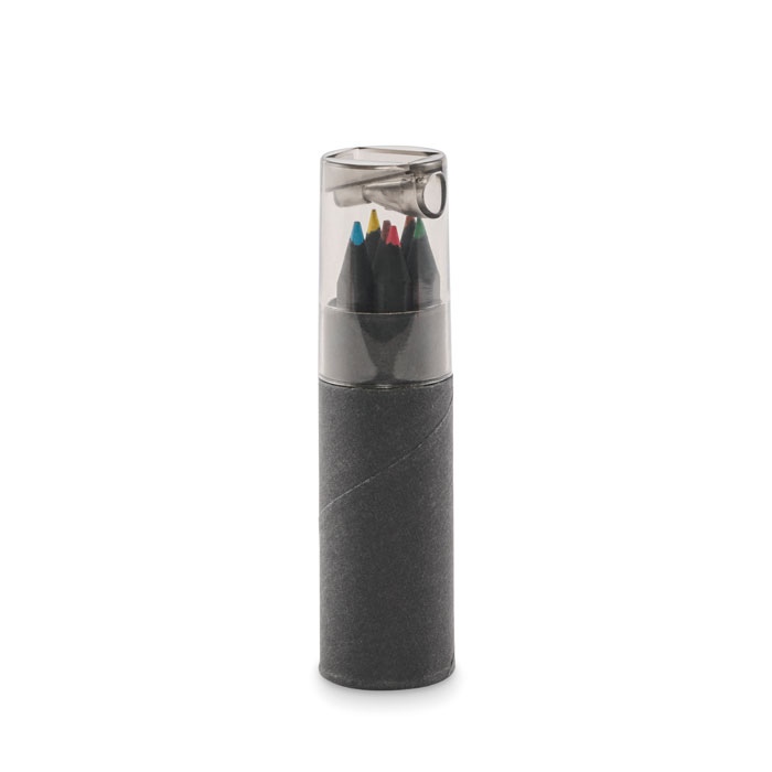 6 crayons de couleur - NEGRO 3