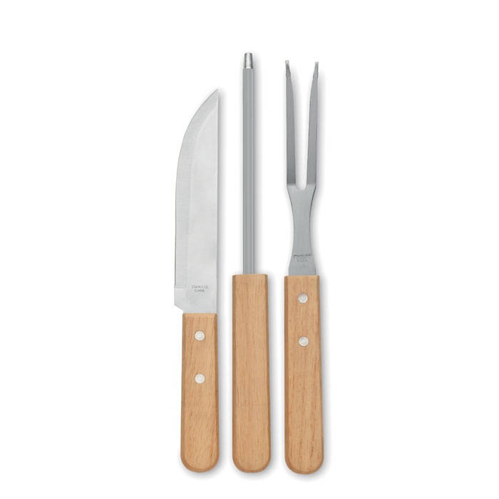 Ustensiles BBQ en acier inox. - TOOLDERA 5