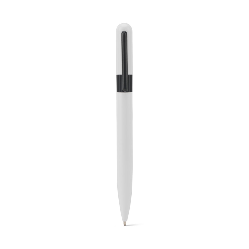 ELSIE ROUND. Stylo à bille en métal (60% recyclé) avec design arrondi 9