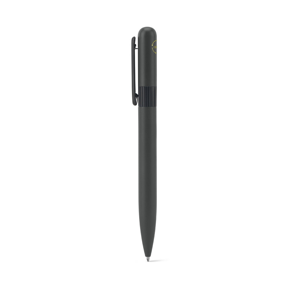 ELSIE ROUND. Stylo à bille en métal (60% recyclé) avec design arrondi 12