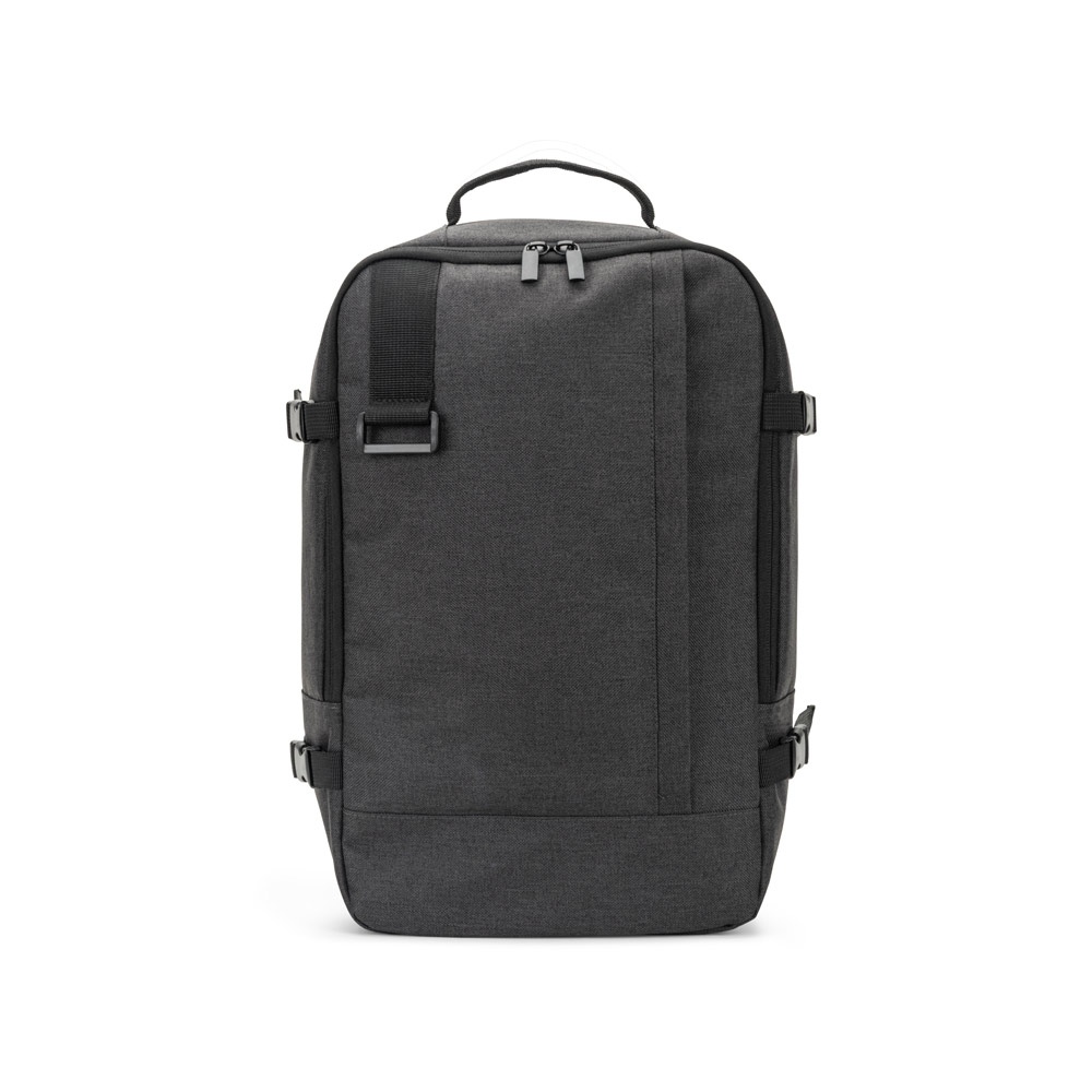 CIES. Sac à dos conçu pour répondre aux dimensions exigées par les compagnies aériennes en polyester recyclé haute densité 600D 3