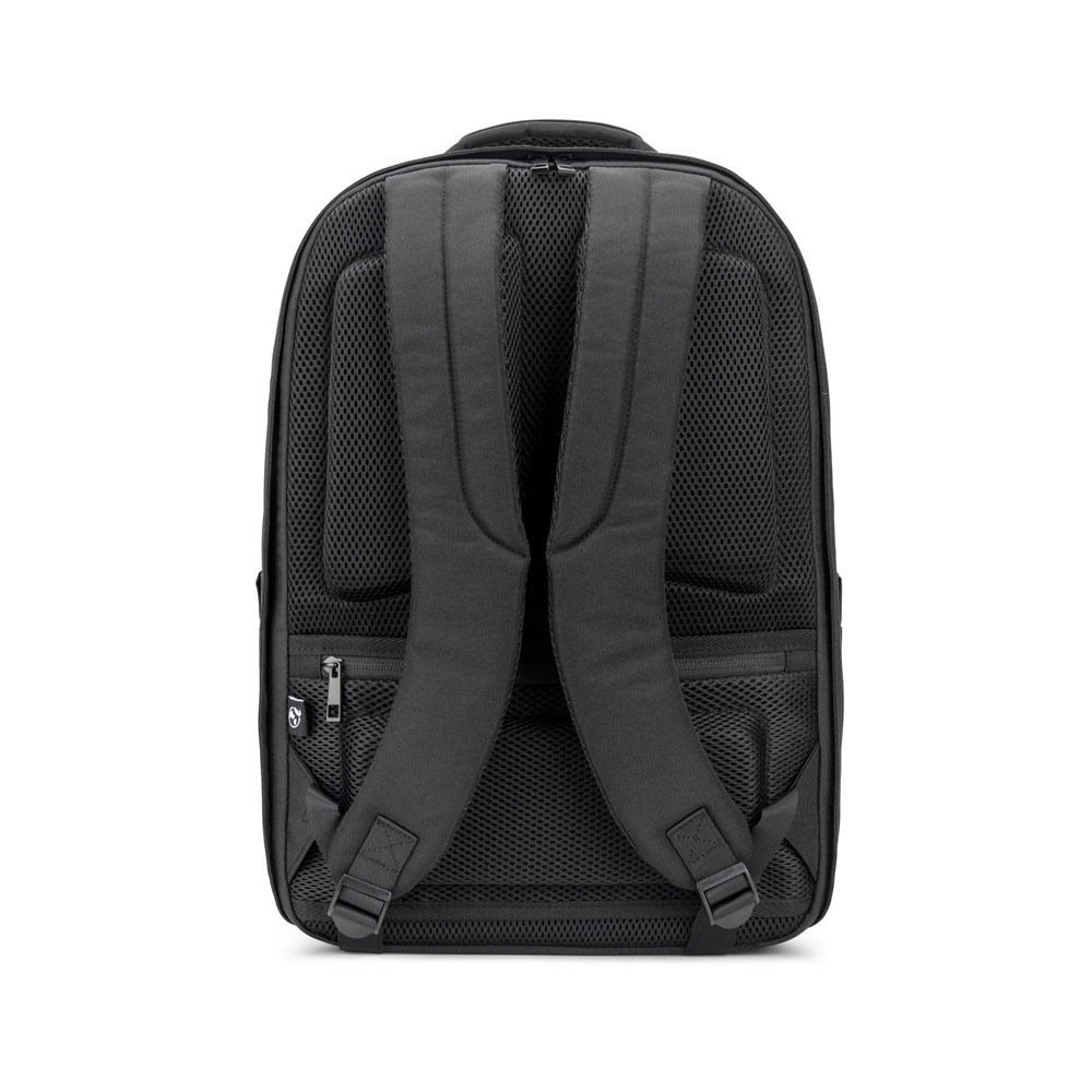 YANGON BPACK. Sac à dos antivol, en twill avec revêtement hydrofuge et polyester recyclé haute densité 600D, pour ordinateur portable de 17. 3" 5