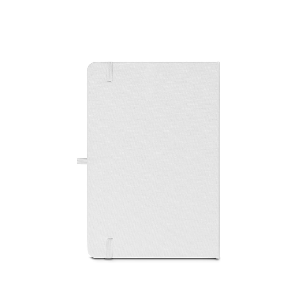 ANNE SUB. Cahier A5 en polyester recyclé (100% rPET) 300D, idéal pour la personnalisation par sublimation 4