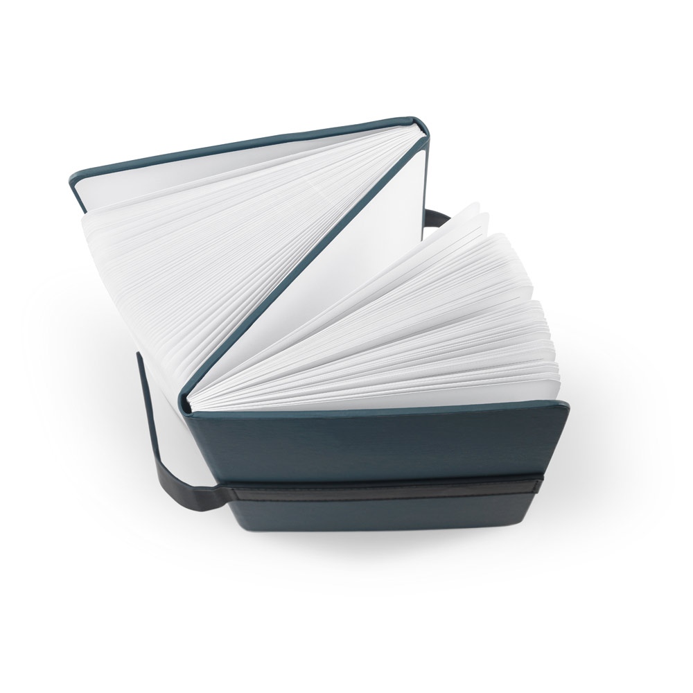 SANDERSON. Bloc-notes A5 en PU (50% recyclé) avec deux blocs : pages lignées et pages non lignées 7