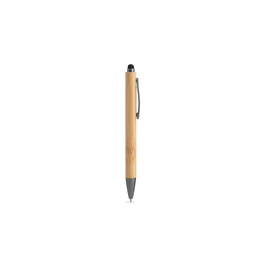 HOMERO. Set composé d'un bloc-notes A5 à couverture rigide et d'un stylo à bille en bambou 6