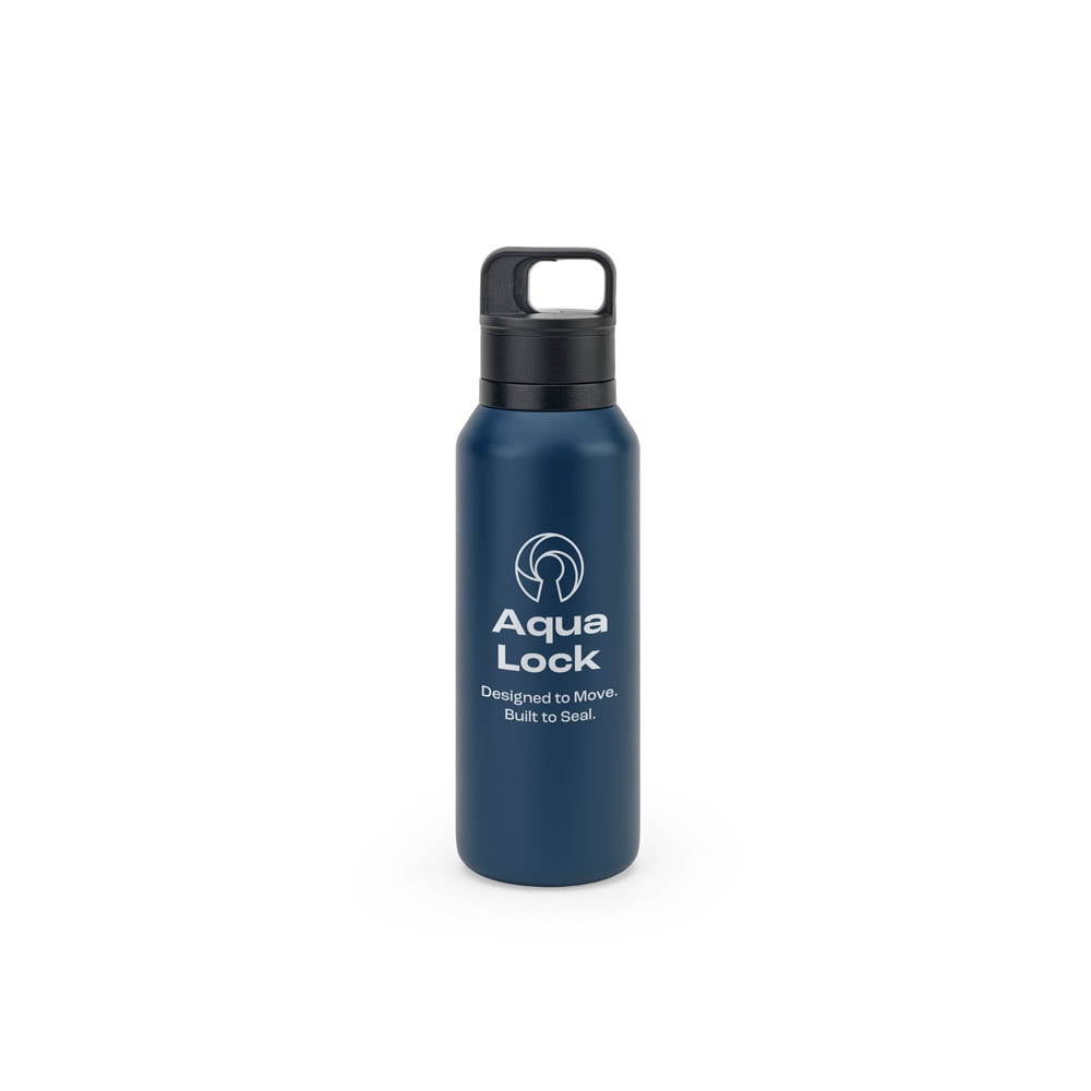 NICKLAUS. Bouteille en acier inoxydable (91% recyclé) avec double paroi isolée sous vide 590 mL 4