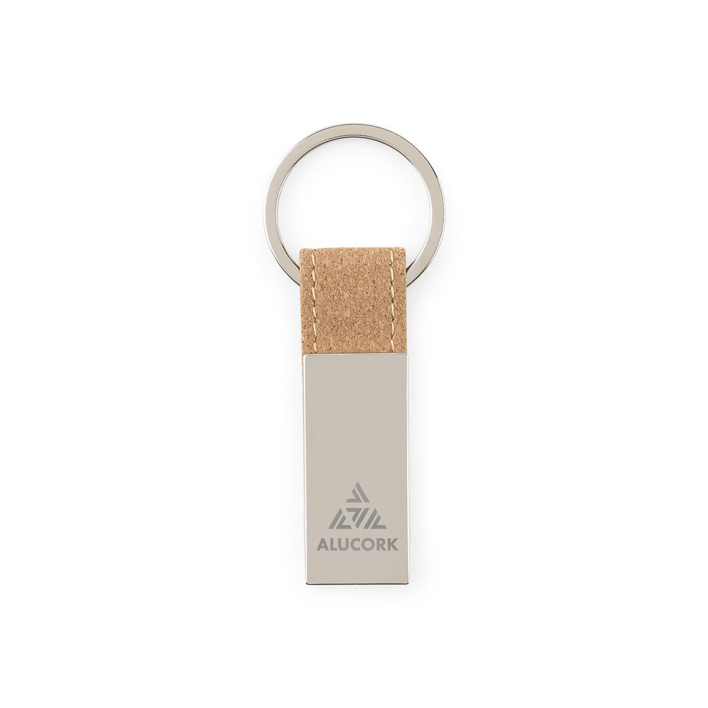 GOSLING. Set composé d'un porte-cartes et d'un porte-clés, tous deux en métal et en liège 3