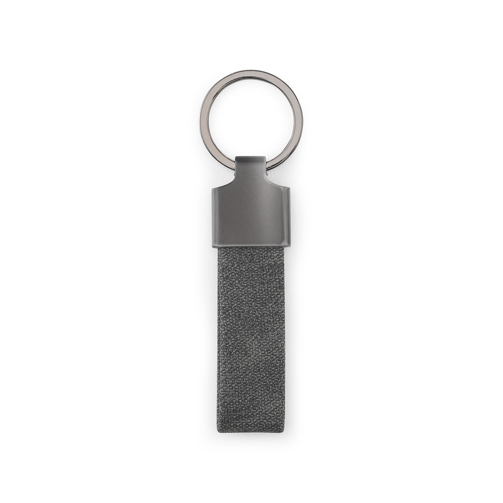 VAUGHN. Set composé d'un porte-cartes et d'un porte-clés, tous deux en métal et polyester recyclé (30% rPET) 4