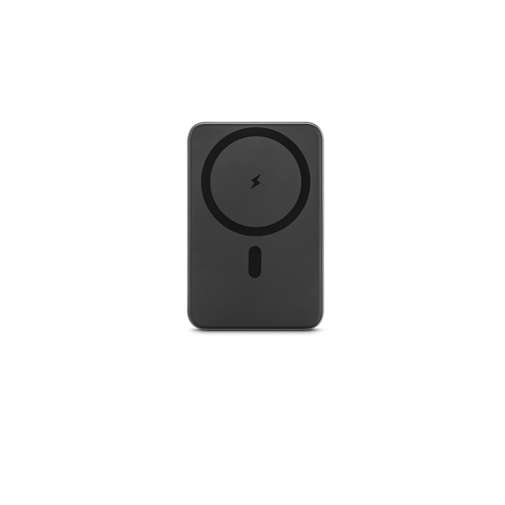 WARSHEL 5. Batterie nomade magnétique de 5 000 mAh avec chargeur sans fil ultrarapide de 15 W en ABS recyclé (100 % rABS) avec support 6