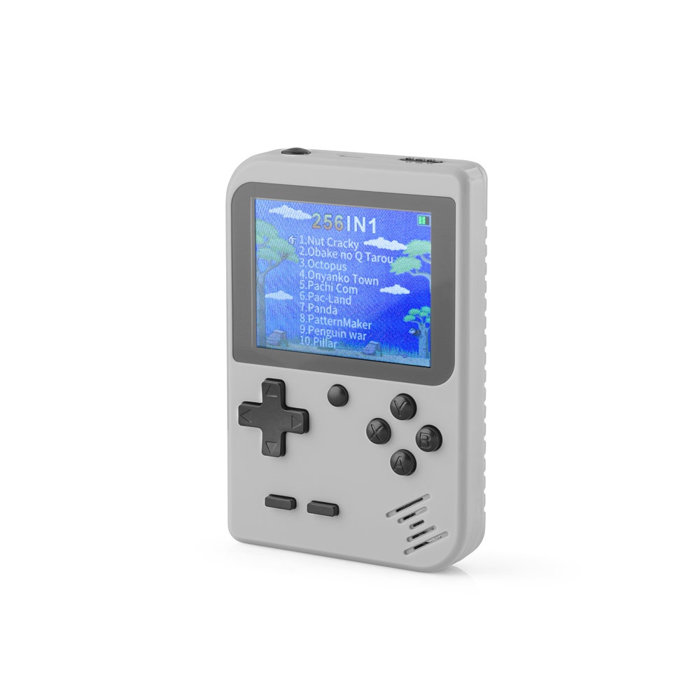 BOWSER. Console de jeux portable avec 256 jeux classiques 10