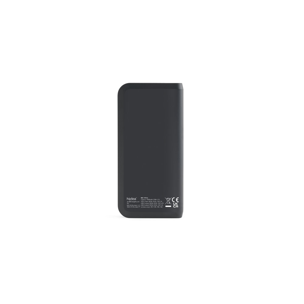 BECKER 10. Batterie nomade de 10 000 mAh en ABS recyclé (100 % rABS) avec chargeur sans fil ultrarapide de 15 W 6