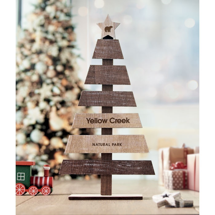 Sapin de Noël en bois - PUINEN 3