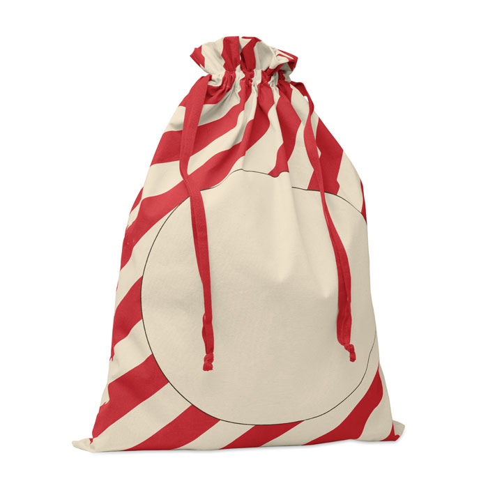 Grand sac coton Père Noël - LAUKKU