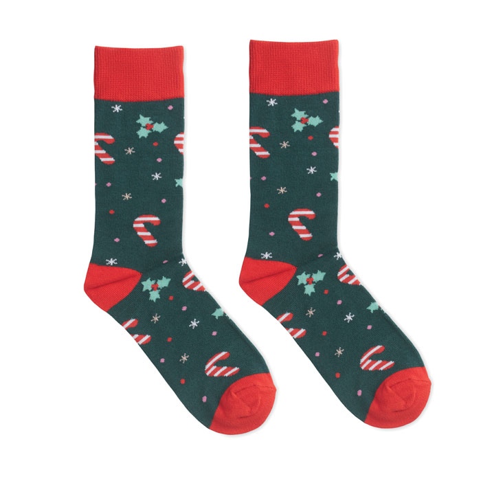 Paire de chaussettes de Noël M - SOC MEDIUM 8