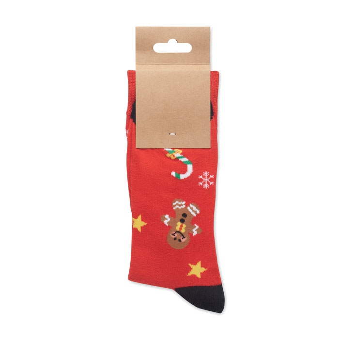 Paire de chaussettes de Noël M - SOC MEDIUM 9