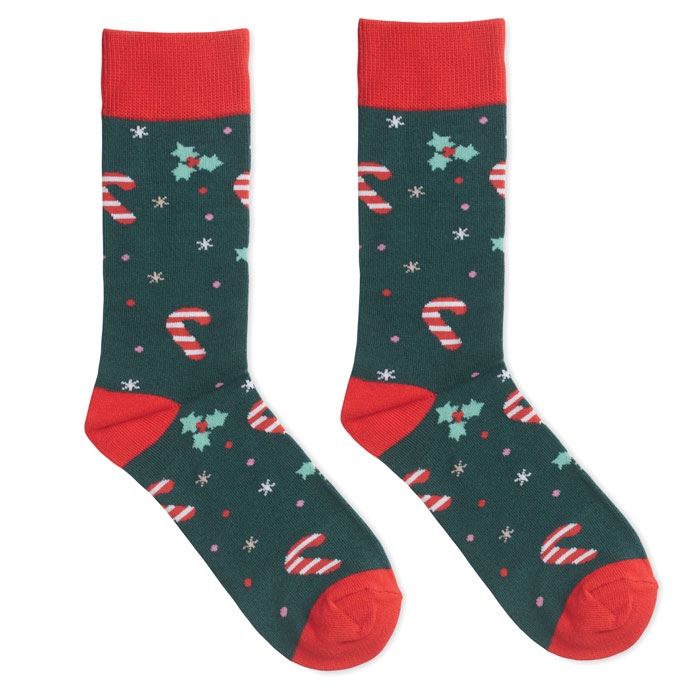Paire de chaussettes de Noël L - SOC LARGE 9