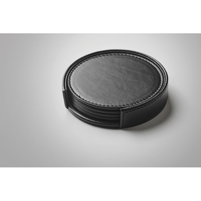 Lot de 4 sous-verres en PU - POSA SET 3