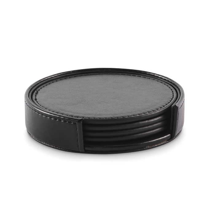 Lot de 4 sous-verres en PU - POSA SET