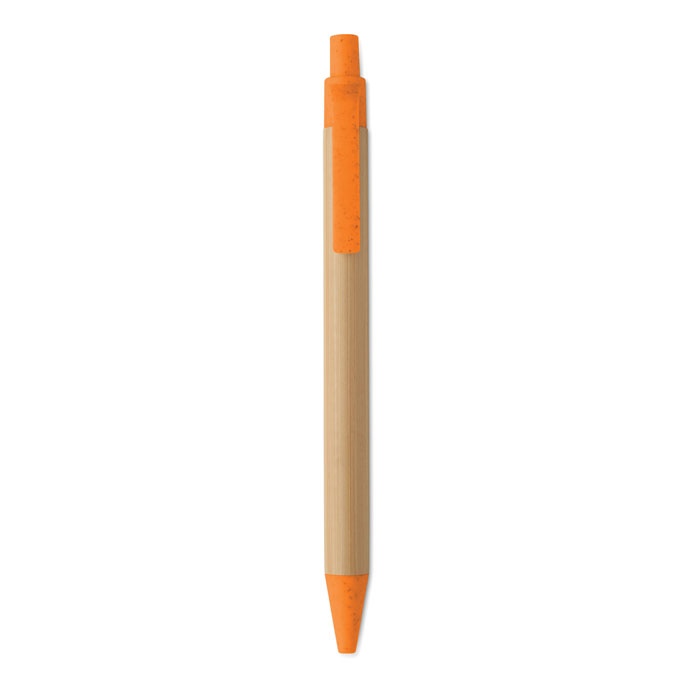 Stylo à bille en bambou - ITEA COLOUR 12