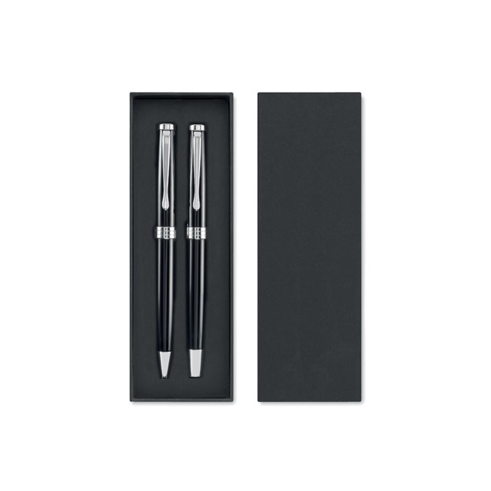 Set stylo à bille et roller - LYON SET 4