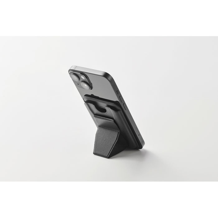 Porte-cartes magnétique en PU - LEAMAG 5