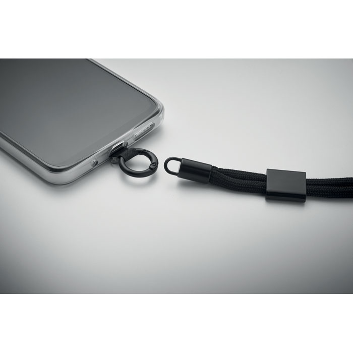 Cordon pour téléphone RPET - NONETTE WRIST 4