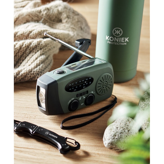 Radio portable avec torche LED - ONDA 4