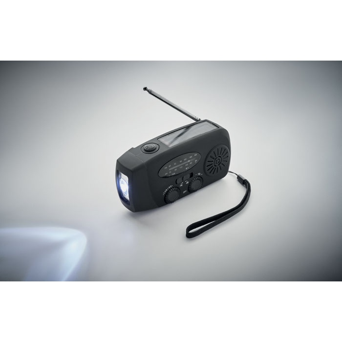 Radio portable avec torche LED - ONDA 8