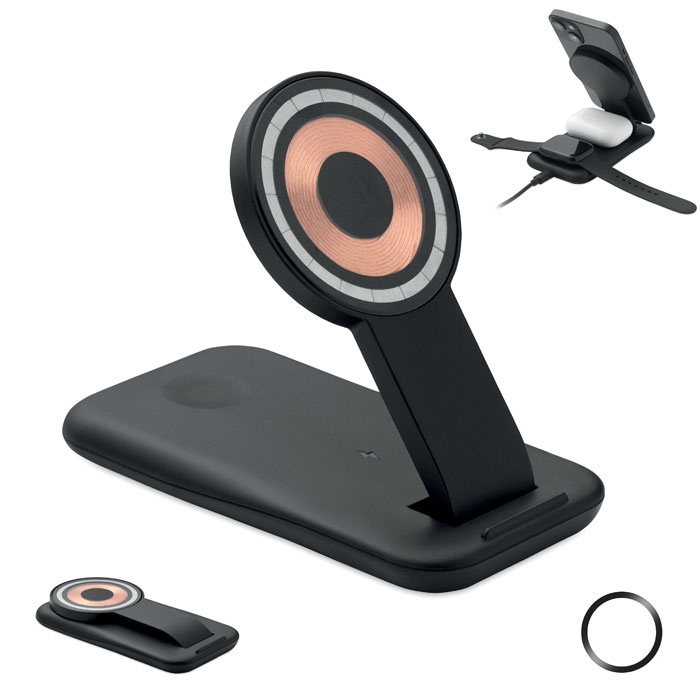 Chargeur sans fil 3 en 1 15W - PENDOLESS 2