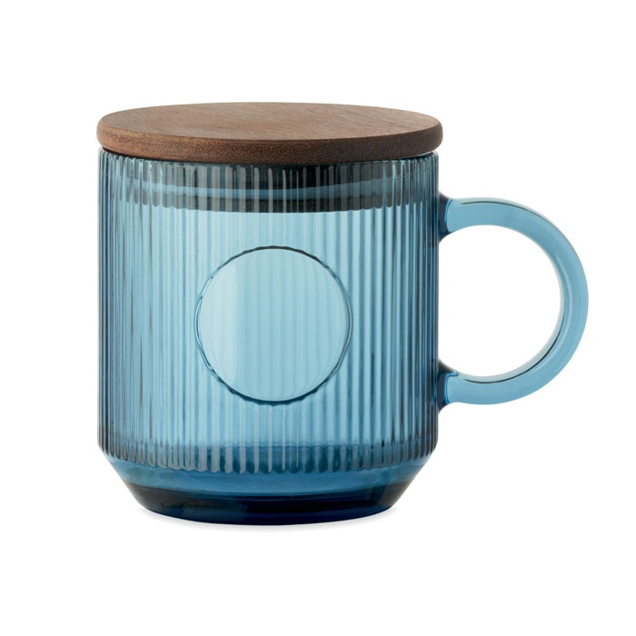 Mug en verre strié 300ml - VITRIO MUG 2