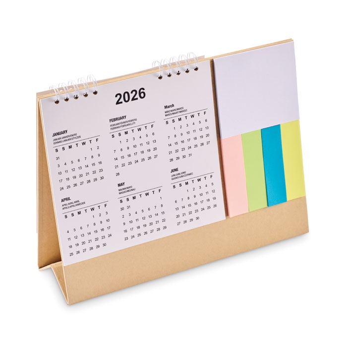 Calendrier de bureau avec mémo - CALENDOO