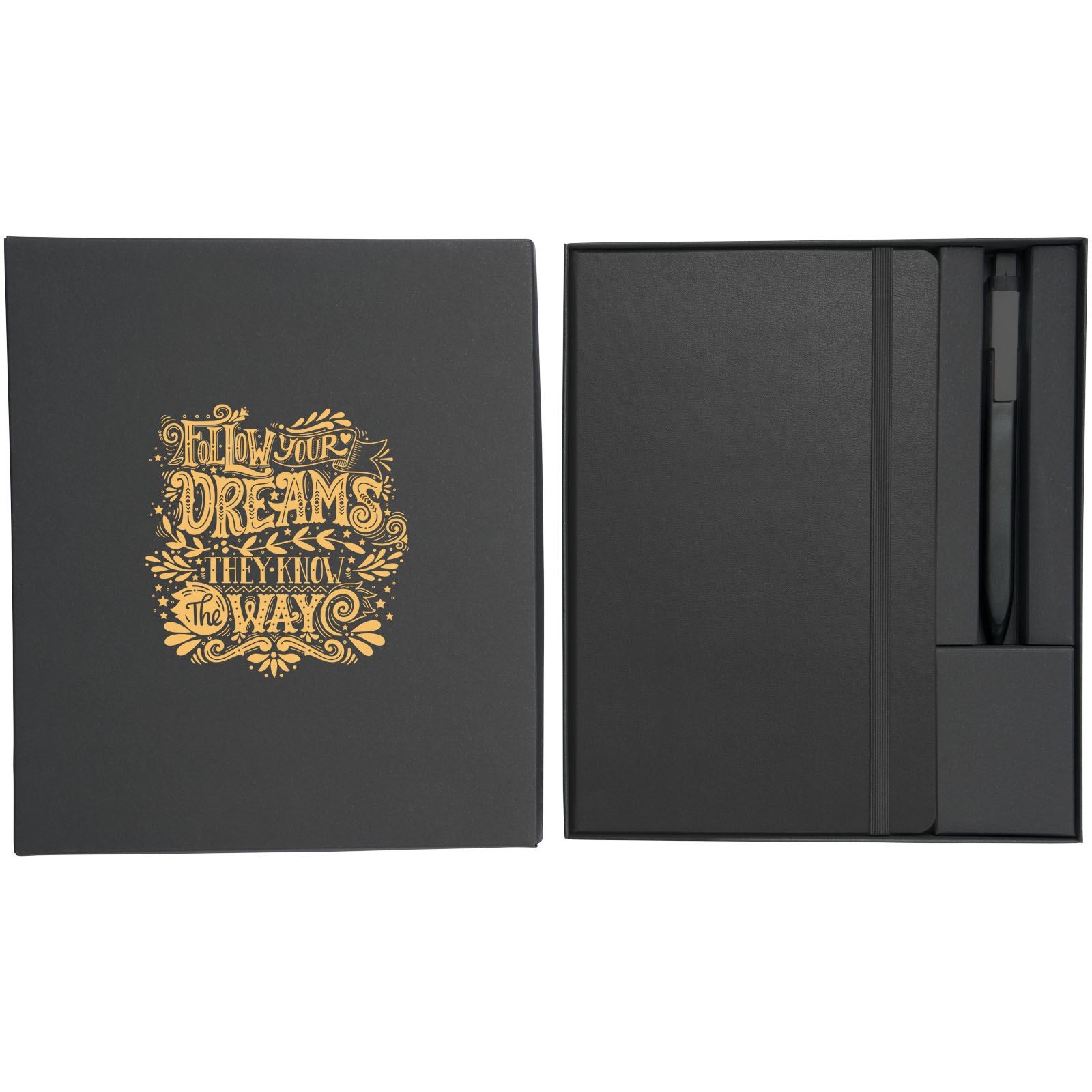 Coffret cadeau avec cahier A5 et stylo Moleskine 5