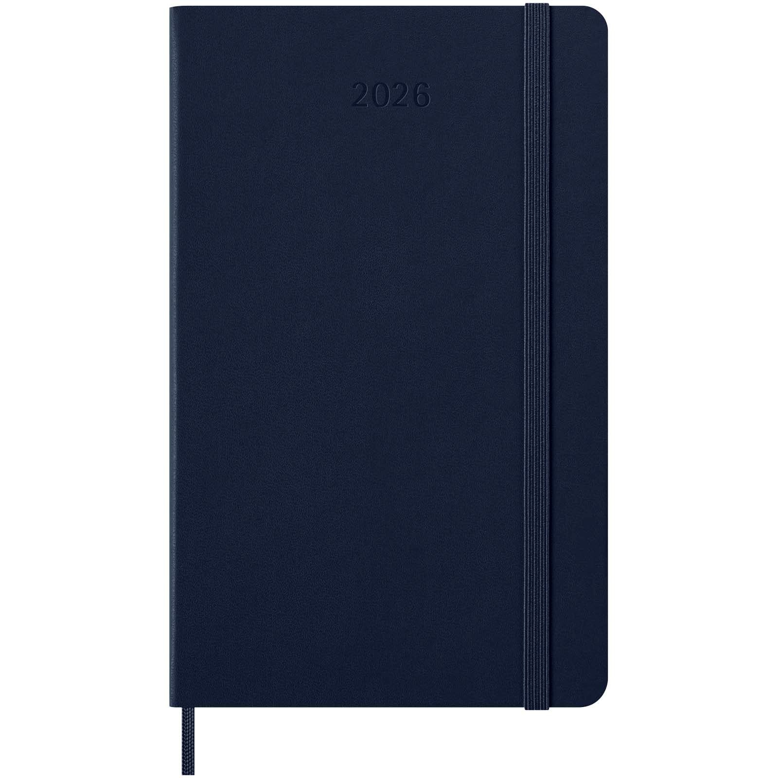 Agenda L quotidien 12 mois Moleskine à couverture rigide 8