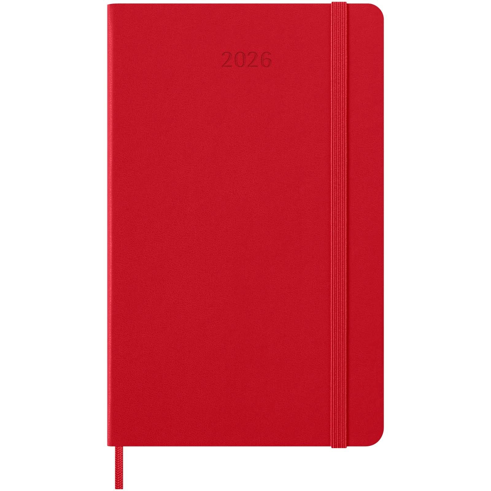Agenda L quotidien 12 mois Moleskine à couverture rigide 9
