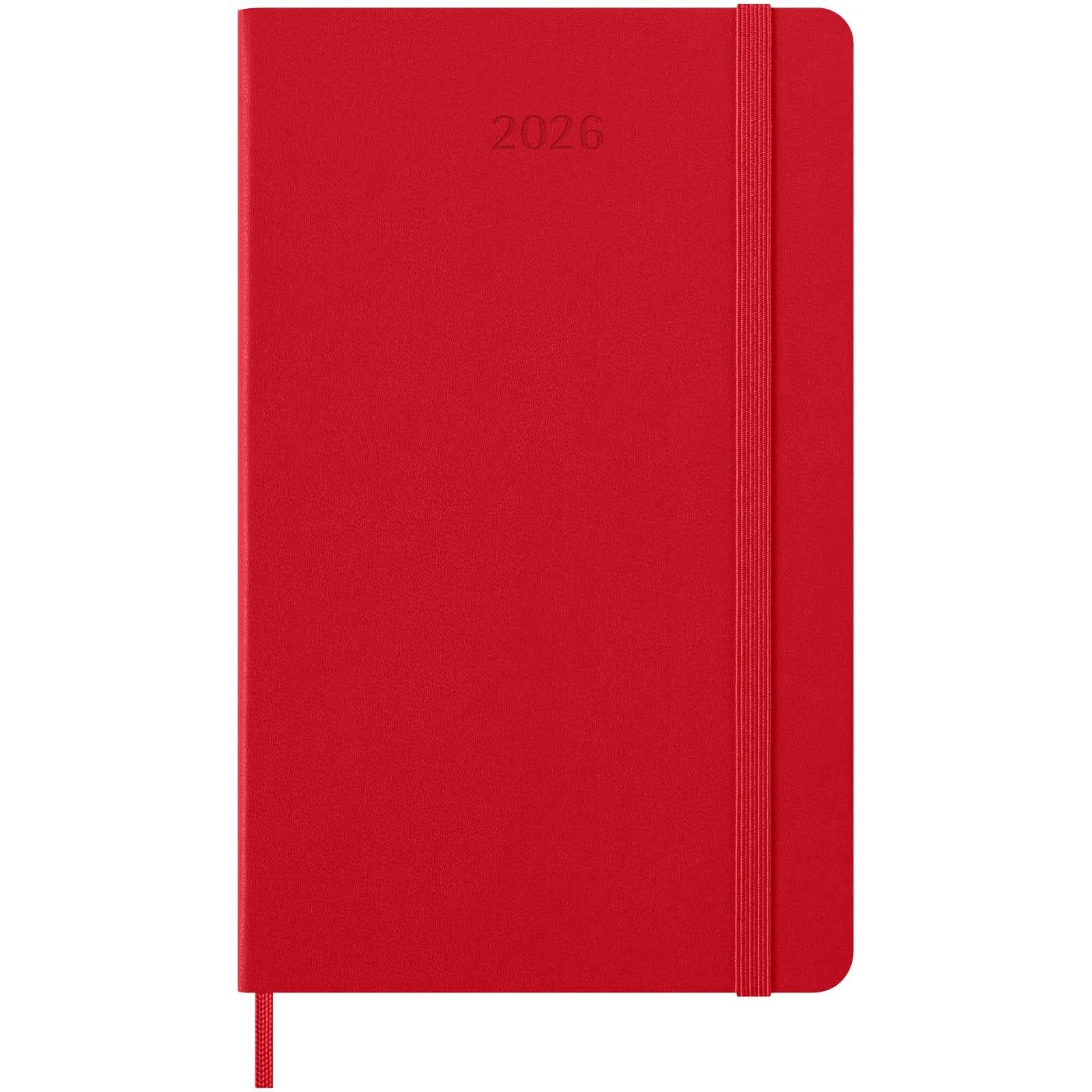 Agenda L hebdomadaire 12 mois Moleskine à couverture rigide 9