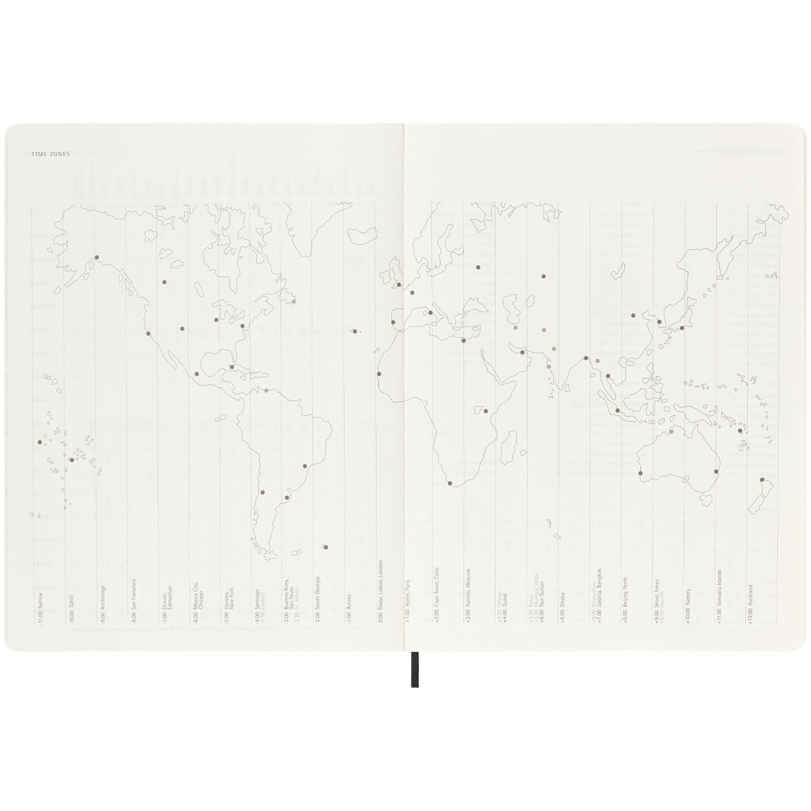 Agenda XL 12 mois Moleskine à couverture souple 14
