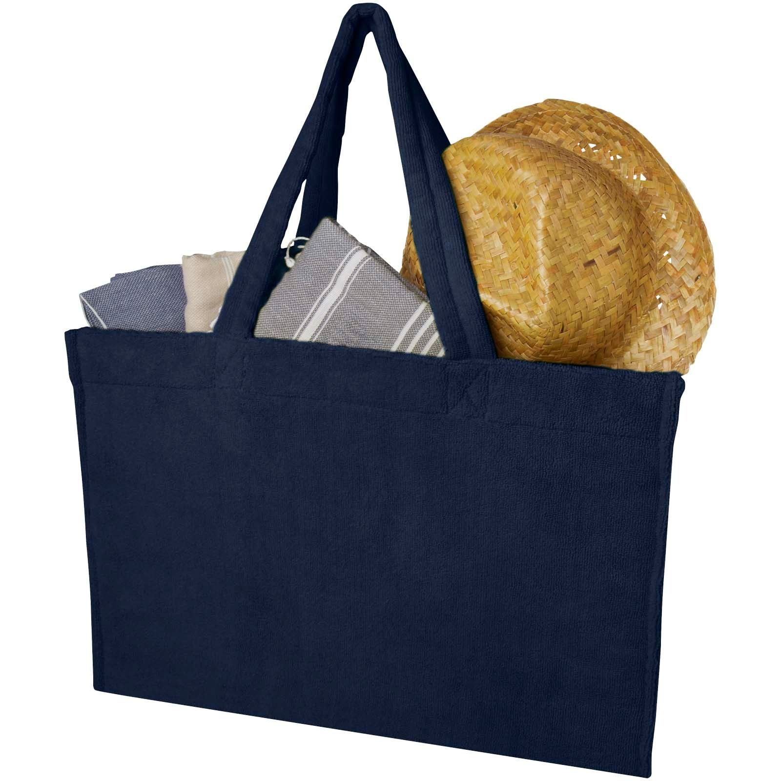 Sac shopping Siam en tissu éponge recyclé GRS de 13 L 17
