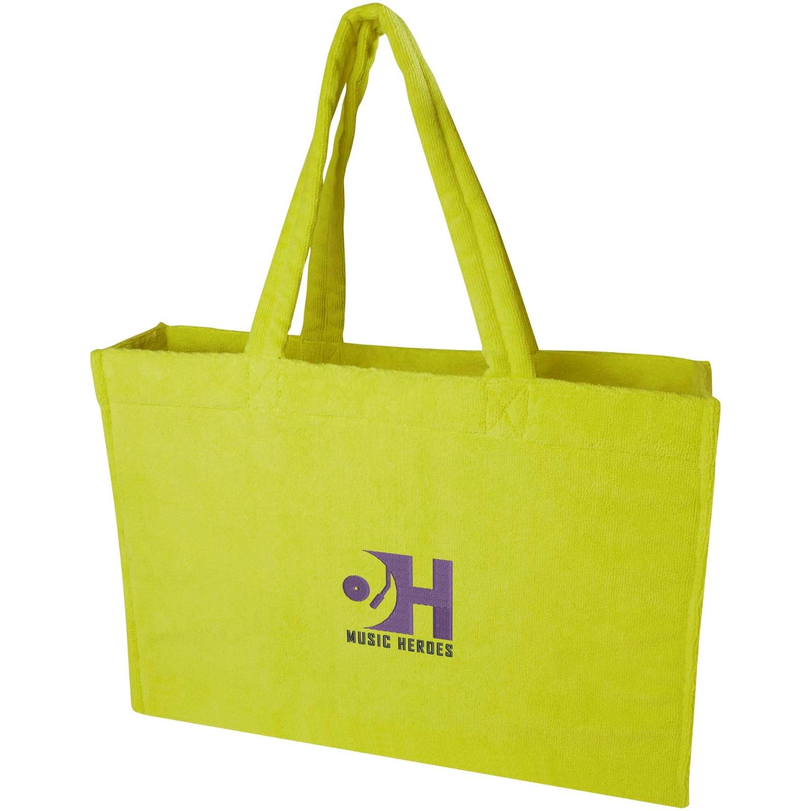 Sac shopping Siam en tissu éponge recyclé GRS de 13 L 12