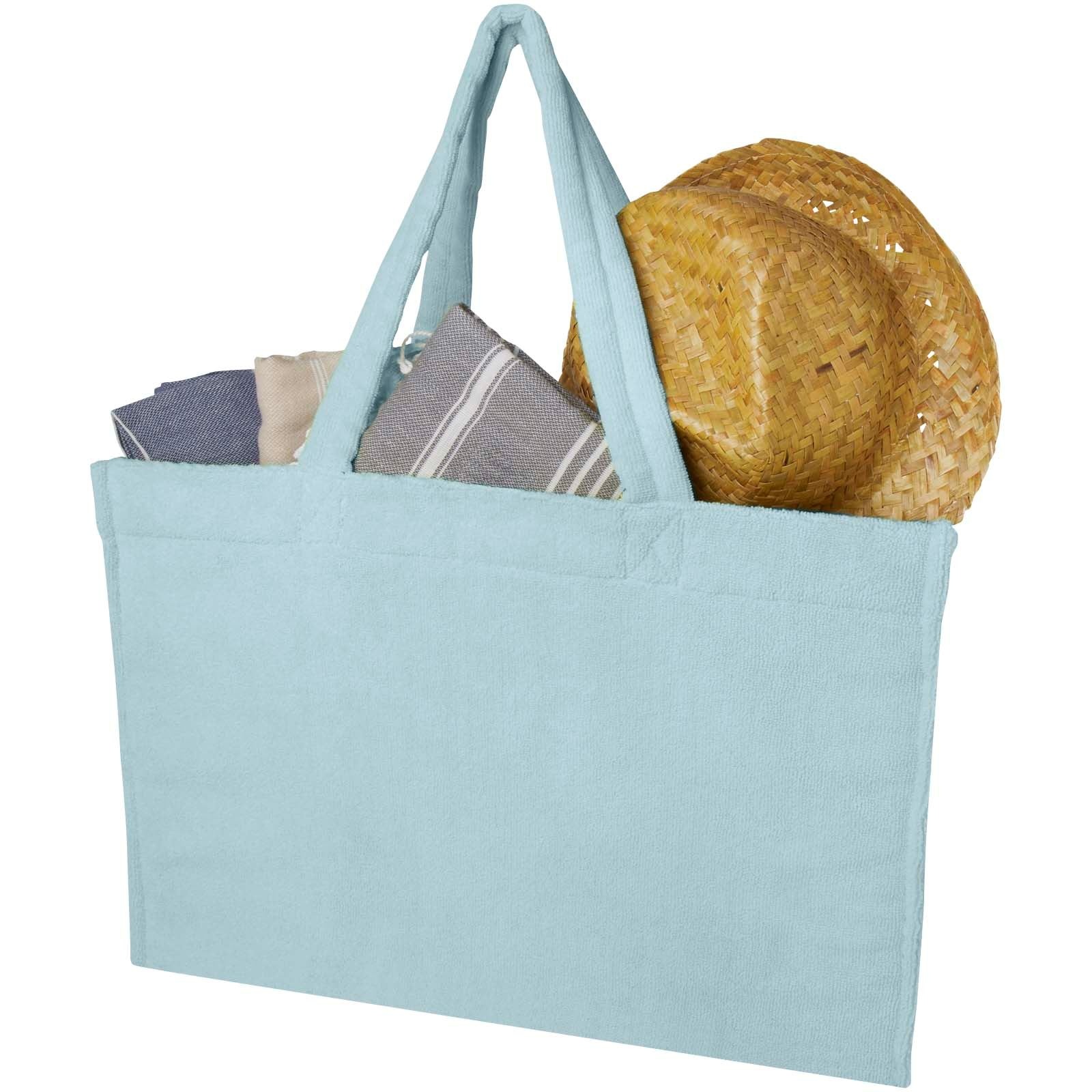 Sac shopping Siam en tissu éponge recyclé GRS de 13 L 14