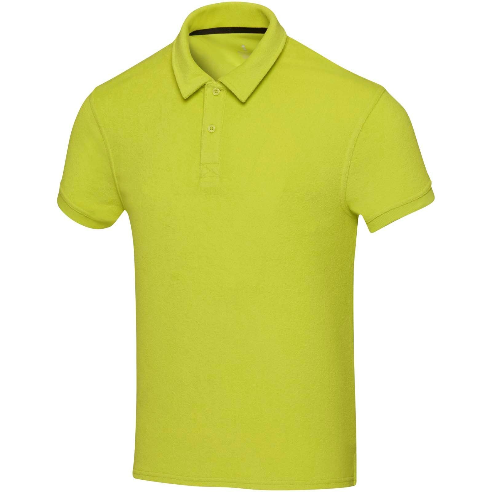 Polo Akoya unisexe en tissu éponge recyclé 4