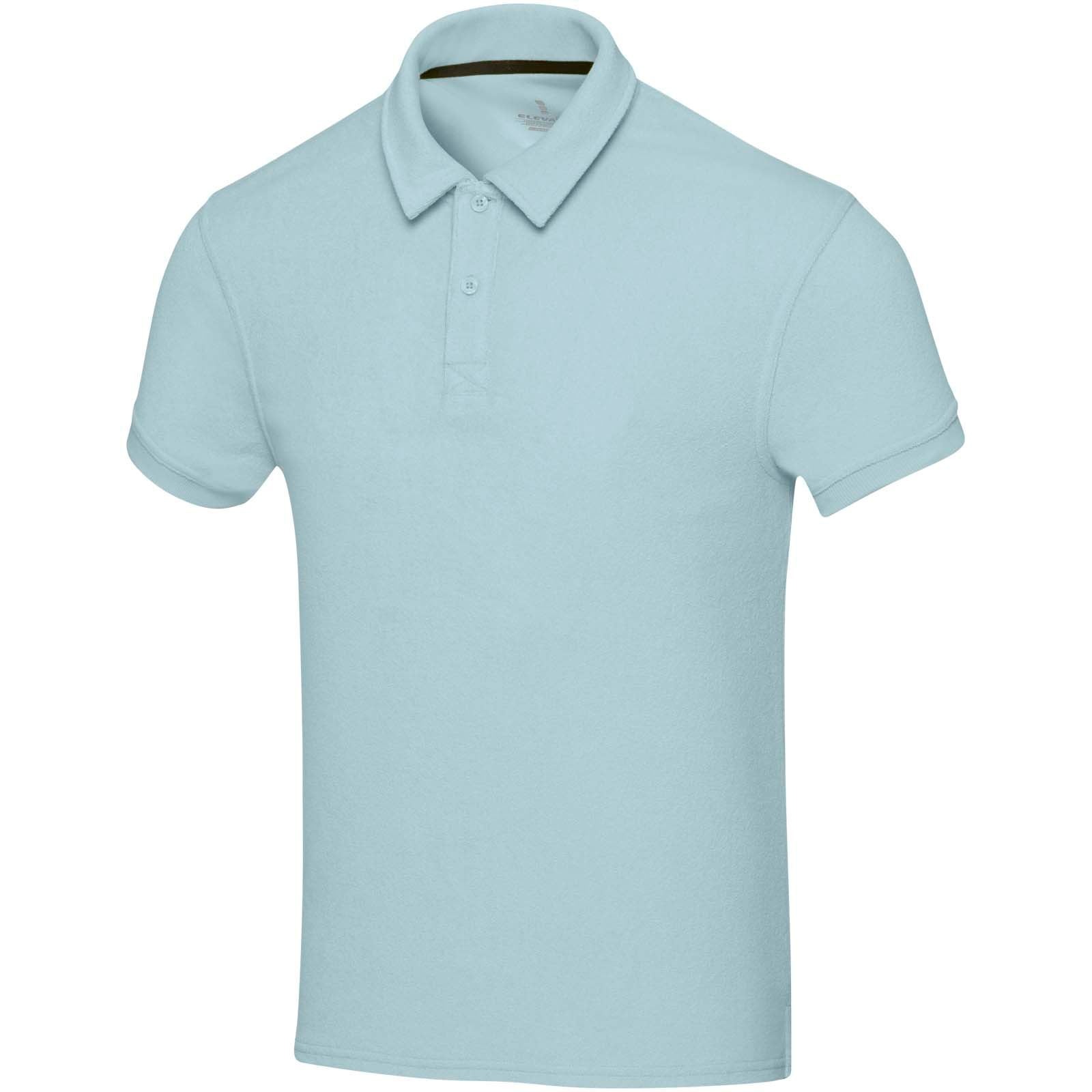Polo Akoya unisexe en tissu éponge recyclé
