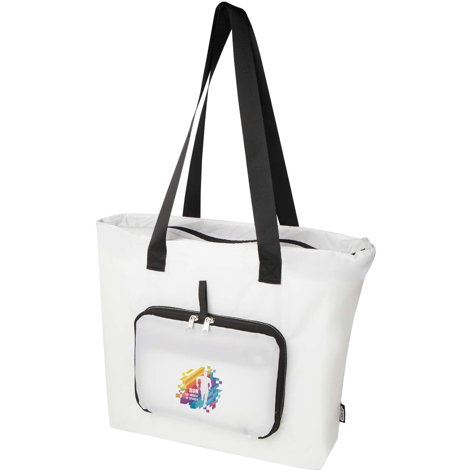 Sac shopping pliable EcoFold de 16 L en RPET 19